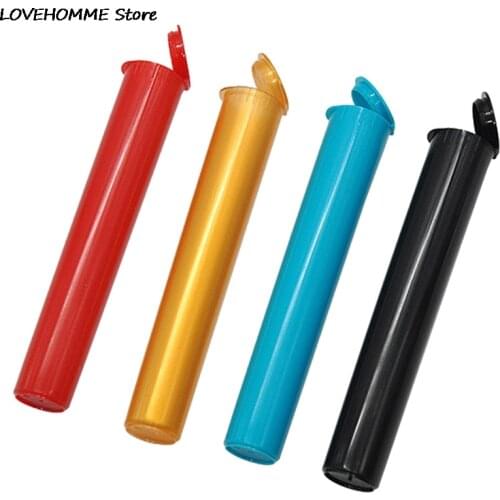 Pill Box Plastic Tube Pill Case Lightweight And Easy To Clean Multipurpose Weed Box Case Accessories Random Color