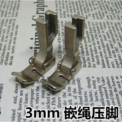 Sewing Machine Parts Industrial flat sewing machine P69HL inline rope press foot open rope press foot wrap edge rope press foot