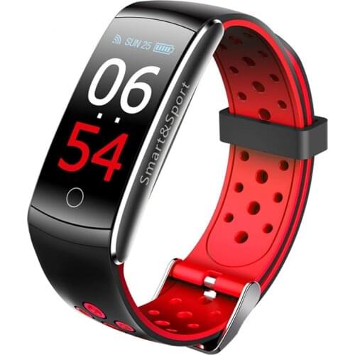Smart Bracelet Color Screen IP68 Waterproof Heart Rate Blood Pressure Monitoring Pedometer Smart band For Android IOS