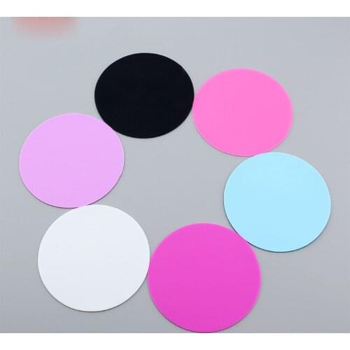 UV Resin Frame Round Pad Color Tone Pigment Palette Silicone Pad Jewelry Tools