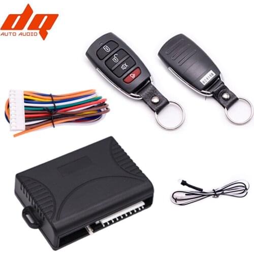 Universal Car Alarm Systems Auto Remote Central Kit Door Lock Keyless Entry System Central Locking with Remote Control