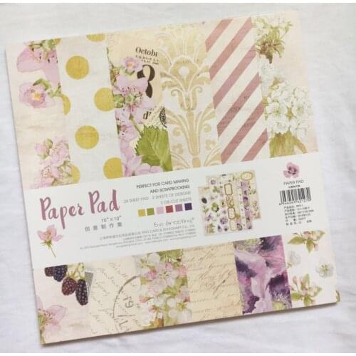 10inch elegant violet Purple scrapbook paper Origami Background Pape DIY flower border deco tag card making happy planner craft