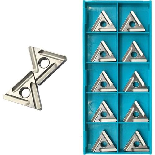 10PCS TNMG160408 R FS CT3000 TNMG 331 Cermet Grade Carbide Inserts lathe Cutter Tools External Turning Tools CNC Tools