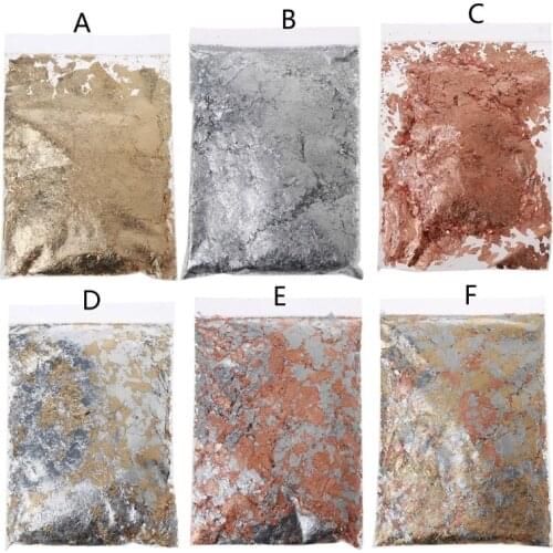 20g Large Pack Metallic Foil Flakes Decorative Paper Resin Mold Fillings Sequins Glitters Resin DIY Painting Art Crafts