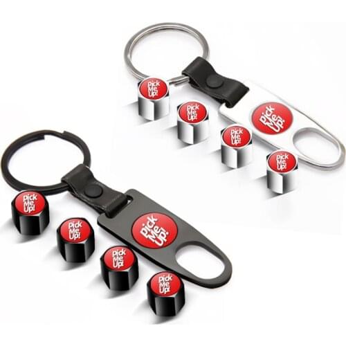 4pcs/set Car Auto Wheel Valve Caps Personalized air Leakproof Car Van Waterproof Dustproof Valve Covers Hot Selling Repair Kit