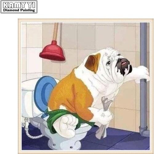 5D Diy diamond painting cross stitch "Money Tree Happy" Full Round Diamond embroidery Needlework Rhinestone Mosaic Crafts