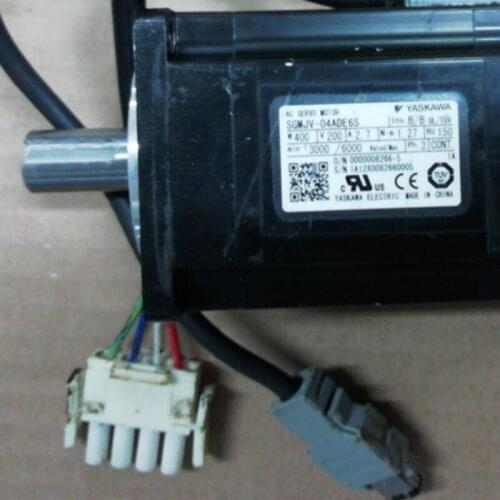 Used Tested Working SGMJV-04ADE6S AC SERVO MOTOR