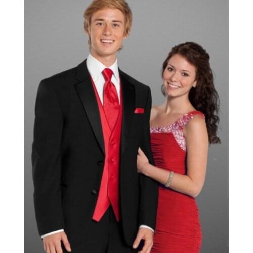 Custom Made Mens Suits Groom Tuxedos Groomsmen Wedding Party Dinner Best Man Suits Blazer (Jacket+Pants+Vest+Tie) NO:613