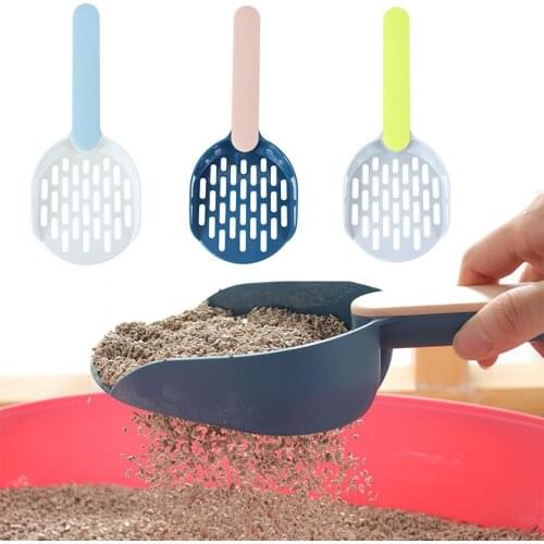 Pet Cat Litter Scoop Shovel for Cats Pets Cleaning Tool Abs Durable Fashion Pet Products for Cats Pooper Toilet Product for Cat