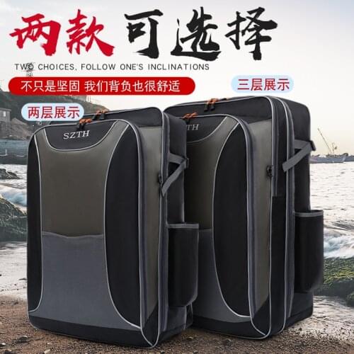 Can backpack fishing chair bag large capacity fishing chair back bag thickened waterproof fishing rod bag