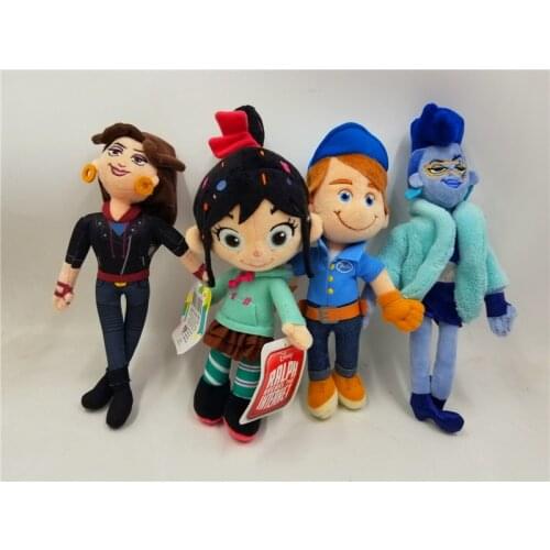 New Wreck It Ralph RALPH BREAKS THE INTERNET Soft Plush Dolls Toy 22cm