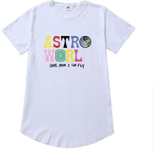 New Travis Scotts T-shirt Hip Hop mens and womens Harajuku camisetas hombre verano want to be here letter printed T-shirt top