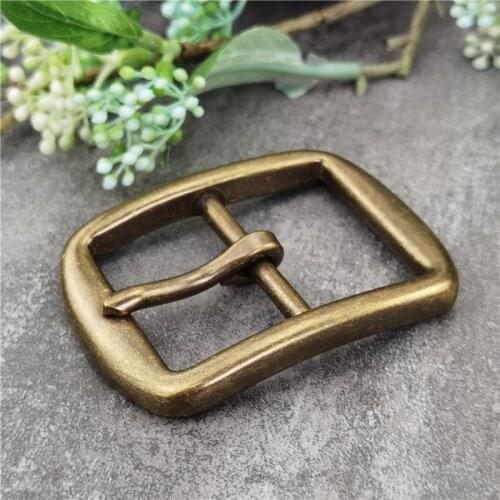 Retro Brass Belt Buckles For Men Belt Waist Buckle For Belt DIY Accessories Leather Craft Men Buckle Belt BK0539