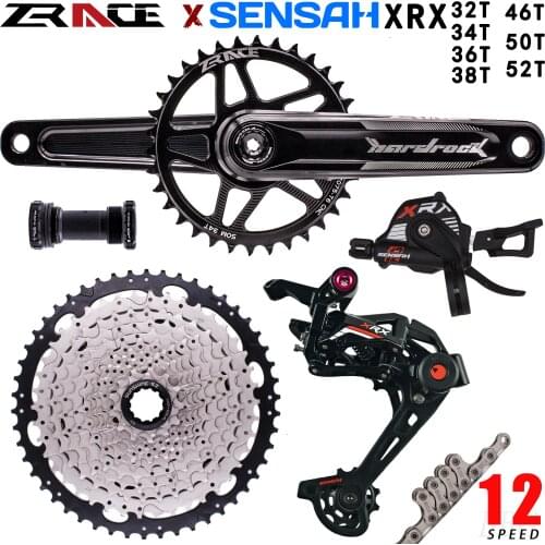 SENSAH XRX 1x12 Speed crank+Shifter+Rear Derailleur 12s+ Cassette+chainring+Chain MTB XC Group set for M6000 M8000 M9100 new