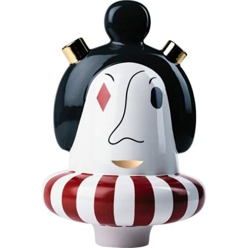 MODERN FASHION CERAMIC ART SKILLS FLOWER VASE HOME DECORATION TABLETOP VASE CERAMIC VASE WEDDING DECO CERAMIC VASE R2690