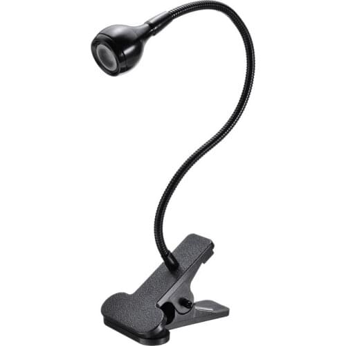 Warm White / White Light Desk Lamp with Clip Holder Rechargeable USB Led Table Lamp Flexible Foldable Reading Book Lights