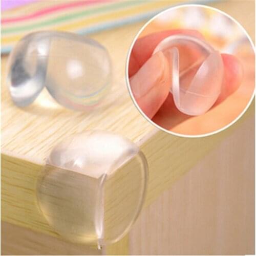 1/2/4 Pcs Edge Protection Cover Children Anticollision Edge & Guards Baby Safety Corner Protector Silicone Table Corner Guards