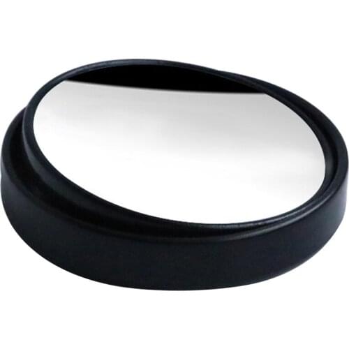 1Pcs 360° Rotatable Car Round Blind Spot Mirror Adjustable Wide Angle Mirror