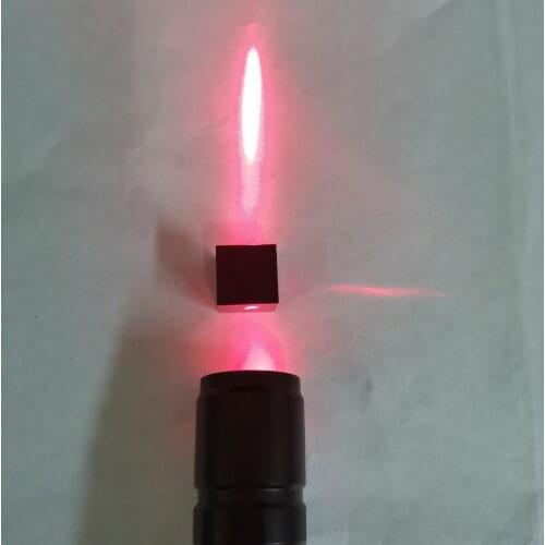 15* 15 * 15MM Cubic Splitting Prism Antireflection Two-Reflective Eight-Transparent 20 To 80 Black Prism Cute Light