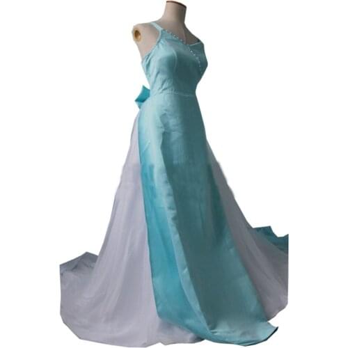 2018 Anime Sailor Moon Michiru Kaioh Sailor Neptune Cosplay Costume custom made Dress