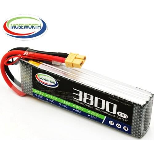 3S 11.1V 3800mAh 40C Lipo Battery For RC Helicopter Boat Drone Car Quadcopter Airplane Model Remote Control Toys Lithium Battery