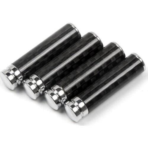 Car Styling Carbon Fiber Door Lock Stick Pin Cap Car Interior Accessories for Audi a4 a3 q5 q7 a5 b6 b8 a6 c5 b7 c6 a8 tt