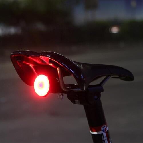 GUB 062 Intelligent Induction Brake Tail Light Waterproof Bike Tail Light USB Rechargeable MTB Road Bike Light For Bicycle