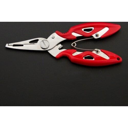 Curved mouth small road Asian pliers Multi-purpose fishing pliers Eagle mouth fish line scissors 5 colors