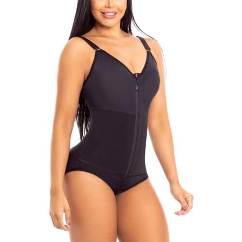 Post Surgery High Compression Shapewear Shaper Bra Post Partum Lift Buttocks Silicone Lace Corset Minceur For Better Grip