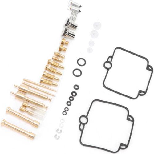 Motorbike Carburetor Overhaul 2 Sets Carburetor Rebuild Kit Carb Overhaul Replacement for Suzuki GS500E/DR250S/DR350S