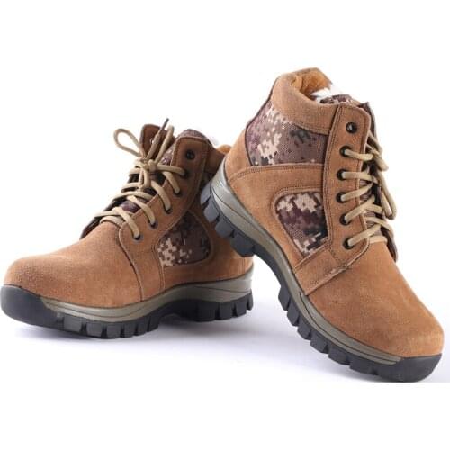Men Hiking Shoes Non-Slip Wear Resistant Climbing Boots Outdoor Sports Tactical Boots Breathable Hiking Sneakers AA12004