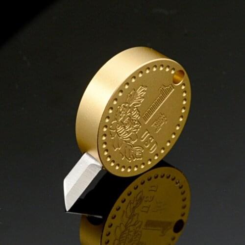 Outdoor Cutting Tool Stainless Steel Mini Coin Knife EDC Mini Key Ring Pendant Capsule Knife Tiny Multi-function Tool