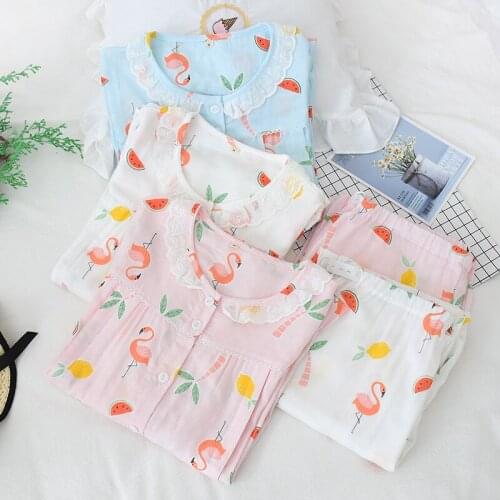 Pajamas Set for Women Spring Pregnant Suit Lovely Breastfeeding Clothing Long Sleeve Sleepwear Autumn Maternity Pijamas Suit