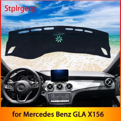 For Mercedes Benz GLA X156 Anti-Slip Mat Dashboard Cover Pad Sunshade Dashmat Car Accessories GLA180 GLA200 GLA220 GLA250 220