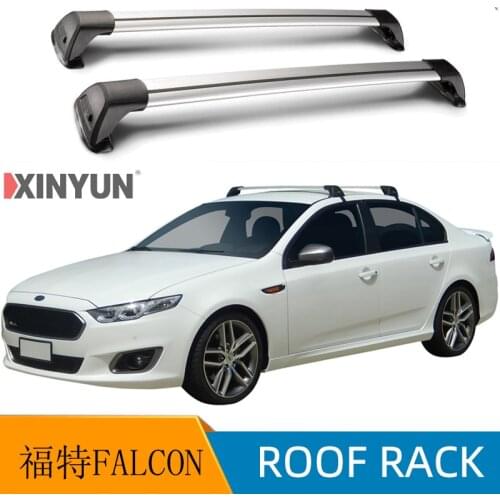 SHITURUI for ford Falcon FG X, 4dr Sedan Dec 2008-2020 Cerato Ultra Quiet Truck Roof Bar Car Special Aluminum Alloy Belt Lock
