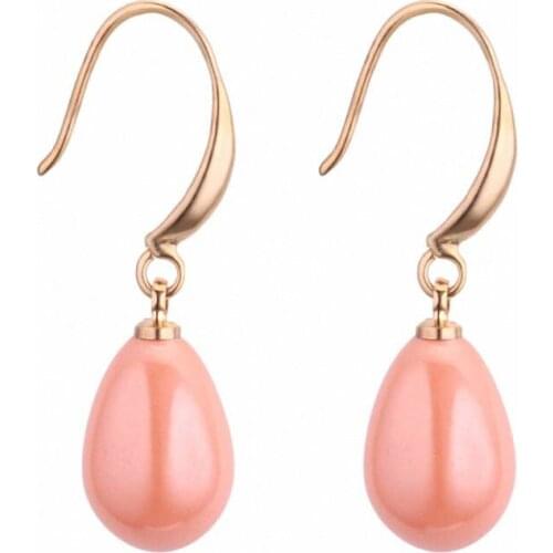 TRACYSWING Pearl Dangle Earrings For Women Fashion Exaggeration Colorful Earrings For Women Jewelry Gift 130457