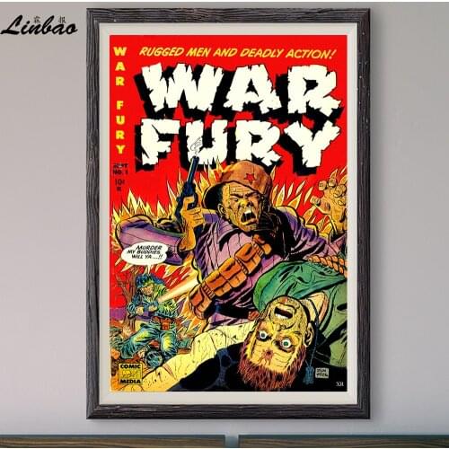 V092 1952 Roasting Purple Commies! Vintage Classic Movie Custom Silk Poster Home Deco Wall Art Christmas Gift