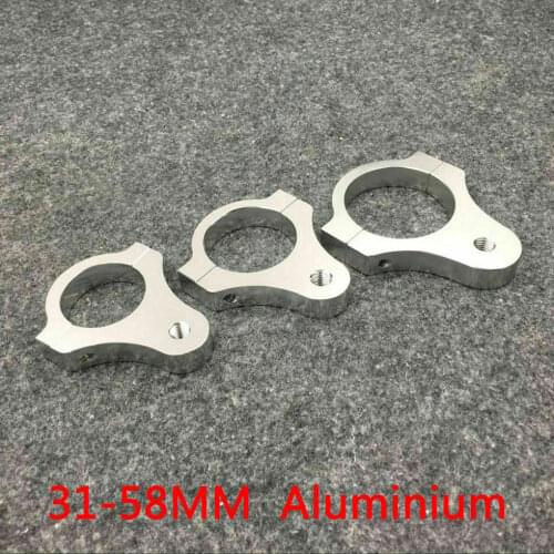 31 32 33 35 36 37 38 39 41 42 43 45 48 50 51 52 53 54 56 58 60 MM Steering Damper Stabilizer Clamp Mounting Adapter Bracket