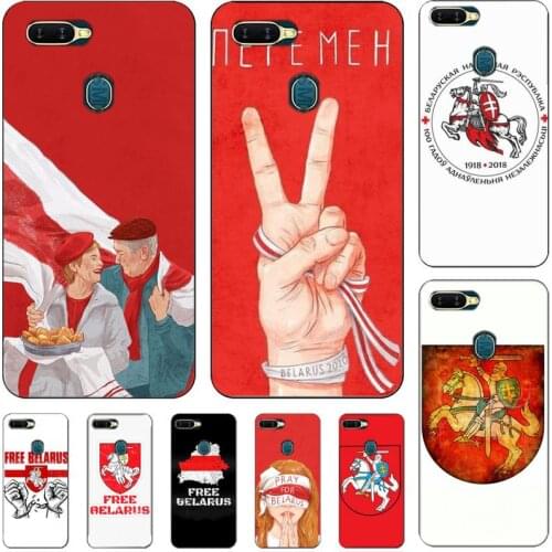 ZFGHSHYQ Belarus Flag Black Soft Silicone Phone Case For Oppo Reno2 Z 2Z Realme5 6 Pro R9S 11 Plus 15 17 Pro
