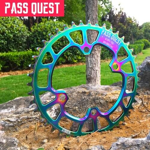 PASS QUEST 96BCD chainwheel Titanium plating positive and negative teeth Chainwheel accessories