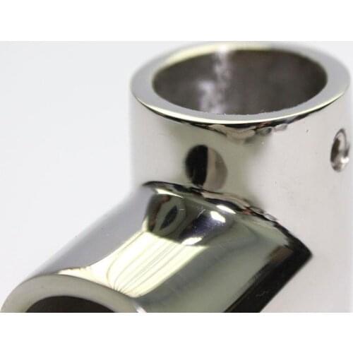 22mm Marine Boat Yacht Boat Deck Handrail Rail Tee Cross Fitting Joint Connector