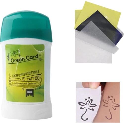 Tattoo Transfer Cream and Tattoo Transfer Paper Set Rotatable Ointment Tattoo Accessories For Transfer Paper Transfer Soap