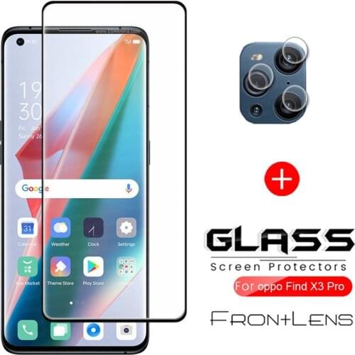 For OPPO Find X3 Pro Glass 3D Curved Screen Protector Camera Protective For OPPO Find X3 Pro Glass for OPPO Find X3 Pro
