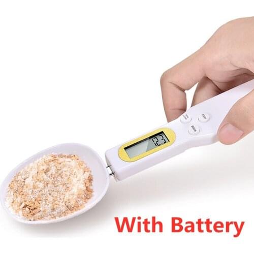 500g/0.1g LCD Display Digital Kitchen Measuring Spoon Electronic Digital Spoon Scale Mini Kitchen Scales Baking Supplies