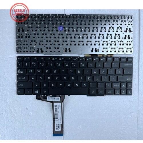 GZEELE New laptop US Keyboard For ASUS T100 T100A T100TA T100H English Keyboard without frame BLACK