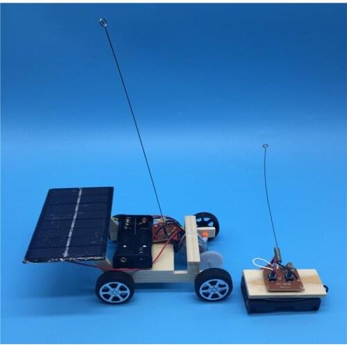Scientific experiment Creative Model of assembling Solar remote Control vehicle Educational Toys manufacture of DIY Science Tech