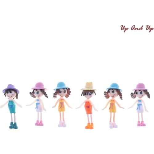 2020 Newest Cute Cartoon Summer Girl Action Figures Toy Kids Dolls Action Figures Toys Anime Girl Birthday Christmas Gift