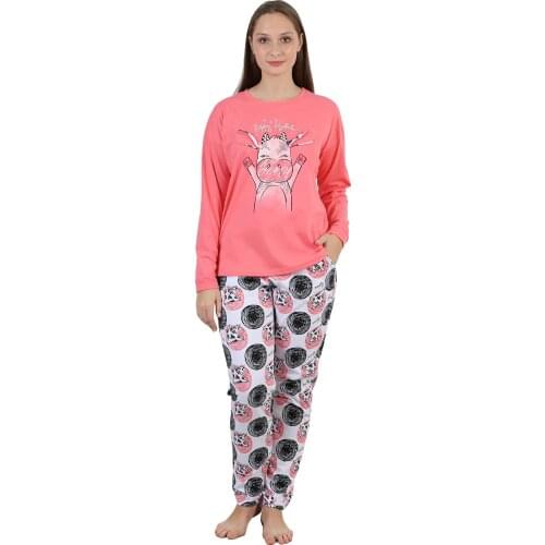 Оптима трикотаж Women's Long Sleeve Pajamas