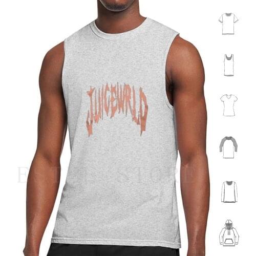 Juice Wrld Cool Calligraphy Original Design Tank Tops Vest Sleeveless Juice Wrld Juice Wrld Juice Wrld Rip Dead 999 666