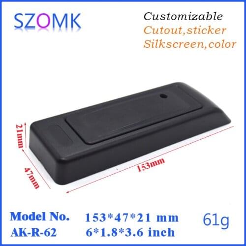 Plastic project box pcb enclosure electronic junction box (4 pcs) 21*47*153mm equipment box wall mount plastic enclosure box